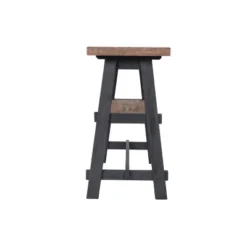 48" Odin Solid Wood Console Table With Shelf Black - Alaterre Furniture -Baxton Studio Shop GUEST 512ffda2 2ac4 4d08 98f2 755253dd9d69