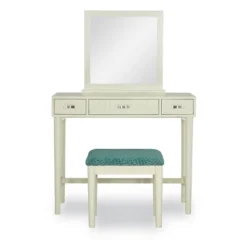 Garbo Vanity Set Cream - Linon 11 Garbo Vanity Set Cream - Linon -Baxton Studio Shop GUEST 5165fbbb 00fa 474c 8081 3e89363be77e