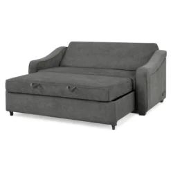 Nelson Convertible Futon Queen Sleeper Sofa Gray - Serta 12 Nelson Convertible Futon Queen Sleeper Sofa Gray - Serta -Baxton Studio Shop GUEST 5193bc01 8439 456b 89c5 04e507363e33