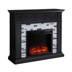Dalmen Marble Fireplace Black - Aiden Lane 21 Dalmen Marble Fireplace Black - Aiden Lane -Baxton Studio Shop GUEST 5218f690 c6ad 4ef5 9c69 042b507a43d3