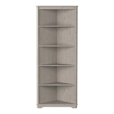 78" Dundrum 5 Shelf Corner Bookcase - HOMES: Inside + Out 5 78" Dundrum 5 Shelf Corner Bookcase - HOMES: Inside + Out - Image 5