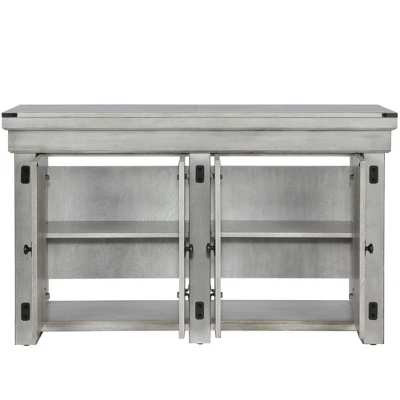 Wildwood 55 Gallon Aquarium Or Terrarium Tank Stand, Rustic White - Ollie & Hutch 6 Wildwood 55 Gallon Aquarium Or Terrarium Tank Stand, Rustic White - Ollie & Hutch - Image 6