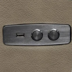 Seymour Top Grain Leather Power Reclining Loveseat Beige - Abbyson Living -Baxton Studio Shop GUEST 56300d5f 3d53 4be9 852a 86295e0582a7