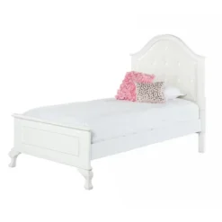 5pc Twin Jenna Panel Bedroom Set White - Picket House Furnishings