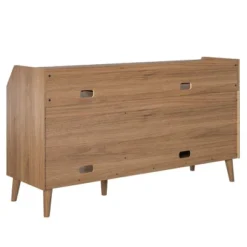 Magnolia Console And Record Station TV Stand For TVs Up To 65" Walnut/Black - Novogratz -Baxton Studio Shop GUEST 56c90029 040e 421f 8f5b 60034f773f38