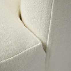 Bella 28'' Seat Width Contemporary Farmhouse,Upholstered Linen Swivel Chair, Armrest 360° Swivel Nursery Chair-The Pop Maison -Baxton Studio Shop GUEST 56db71b1 7847 40f9 a824 5266c59da8b0