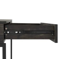 3pc Jacobsen Desk And Large Etagere Set Brown Ash - Crosley -Baxton Studio Shop GUEST 56f5248e 9727 4648 b445 64165505ebd0