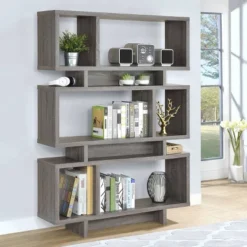 Reid 3 Shelf Bookcase - Coaster 14 Reid 3 Shelf Bookcase - Coaster -Baxton Studio Shop GUEST 572c38b8 4415 4554 82eb 985bb4d35739
