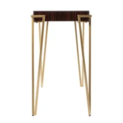 Capkya Console Table Brown/Gold - Aiden Lane -Baxton Studio Shop GUEST 576840db 1062 4e79 af06 9b9aa44cbdc2