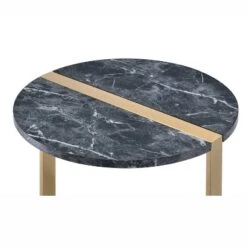 Aldergrove Round Side Table Gold/Black - MiBasics 7 Aldergrove Round Side Table Gold/Black - MiBasics -Baxton Studio Shop GUEST 57fc553f 7b73 44e6 a74e 356dc80dbc18