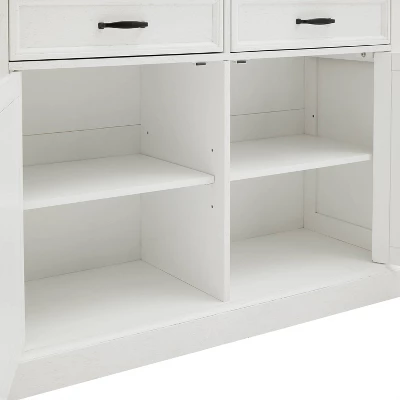 Clifton Sideboard Distressed White - Crosley 10 Clifton Sideboard Distressed White - Crosley - Image 10