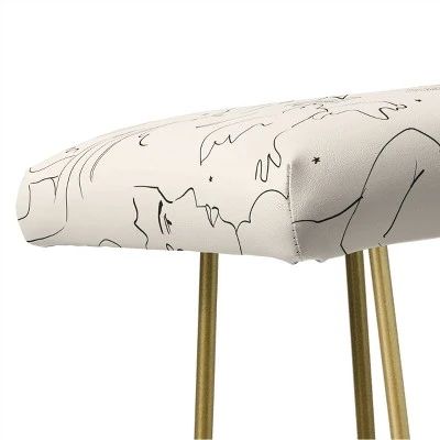 Alja Horvat Morning Dreams Bench - Deny Designs 2 Alja Horvat Morning Dreams Bench - Deny Designs - Image 2