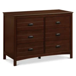 Carter's By DaVinci Nolan 6-Drawer Double Dresser -Baxton Studio Shop GUEST 58f196ac 9b93 4f53 83f1 f6dcdd9aa6a3