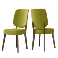 Set Of 2 Soel Mid-Century Modern Armless Dining Chairs - Handy Living 16 Set Of 2 Soel Mid-Century Modern Armless Dining Chairs - Handy Living -Baxton Studio Shop GUEST 5a3f2983 f2be 4ac5 b30a 9d74fdbb684f
