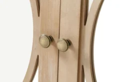 Jamie 31.5" W 2 Mirrored Doors Multi-functional Retro Style Wooden Storage Cabinets With 1 Adjustable Inner Shelf And Pine Legs-Maison Boucle 14 Jamie 31.5" W 2 Mirrored Doors Multi-functional Retro Style Wooden Storage Cabinets With 1 Adjustable Inner Shelf And Pine Legs-Maison Boucle -Baxton Studio Shop GUEST 5a65d9a4 40f9 4a89 8c1a 7343a9f4f695