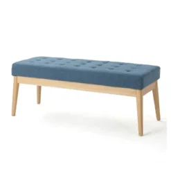 Saxon Upholstered Bench - Christopher Knight Home -Baxton Studio Shop GUEST 5a9442fd aad1 451b 9962 b971fb10165d