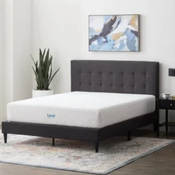 Lucid Comfort Collection Firm 10" Gel Memory Foam Mattress