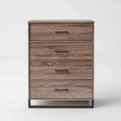 Mixed Material 4 Drawer Dresser - Room Essentials™ -Baxton Studio Shop GUEST 5ae3294d 7b1e 49a6 9199 9fb307d27836