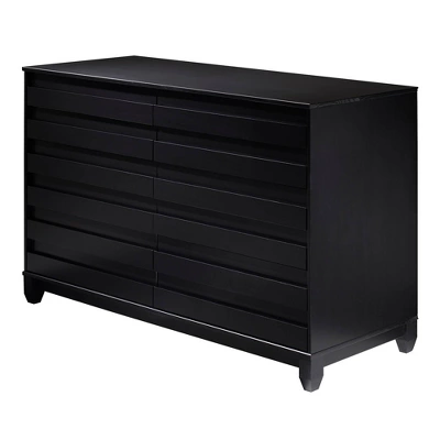 Ilya Solid Wood Modern Panel Front 6 Drawer Dresser - Saracina Home 2 Ilya Solid Wood Modern Panel Front 6 Drawer Dresser - Saracina Home - Image 2