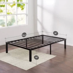 Luis Quick Lock Metal Platform Bed Frame Black - Zinus 10 Luis Quick Lock Metal Platform Bed Frame Black - Zinus -Baxton Studio Shop GUEST 5bc07f8b bd3e 4d4b ab21 f1cfce662360