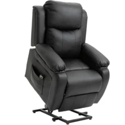HOMCOM Living Room Power Lift Chair, PU Leather Electric Recliner Sofa Chair For Elderly With Remote Control 13 HOMCOM Living Room Power Lift Chair, PU Leather Electric Recliner Sofa Chair For Elderly With Remote Control -Baxton Studio Shop GUEST 5bdf29ea 34d8 4eba bd3f ef0c00057428
