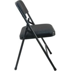 Flash Furniture Advantage Padded Metal Folding Chair - Fabric Seat -Baxton Studio Shop GUEST 5c2b5bed 82e4 4e1a 969b fbf0ed3ef1d0