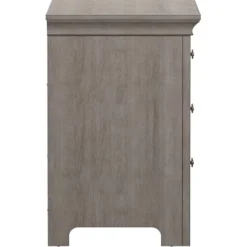 Cory 3 Drawer Wood Modular Storage Nightstand With Charging Station - Inspire Q -Baxton Studio Shop GUEST 5cd51e6c 996e 474d b158 5d254e682956