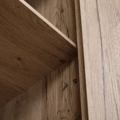 HOMCOM 72" Freestanding 4-Door Kitchen Pantry, Storage Cabinet Organizer With 4-Tiers, And Adjustable Shelves, Natural -Baxton Studio Shop GUEST 5d56e8b2 8cfb 47cb 92ff c55c5546e394