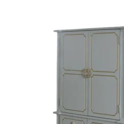 35" House Marchese Cabinet Pearl Gray Finish - Acme Furniture