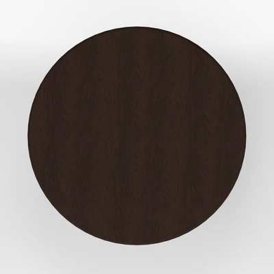 Glenwillow Home 42" Round Solid Wood Pedestal Dining Table 2 Glenwillow Home 42" Round Solid Wood Pedestal Dining Table - Image 2