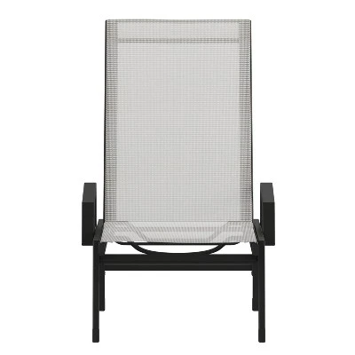 Flash Furniture Brazos Adjustable Chaise Lounge Chair With Arms, All-Weather Outdoor Five-Position Recliner 10 Flash Furniture Brazos Adjustable Chaise Lounge Chair With Arms, All-Weather Outdoor Five-Position Recliner - Image 10