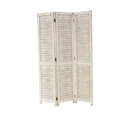 Farmhouse Wood Room Divider Screen Cream - Olivia & May 13 Farmhouse Wood Room Divider Screen Cream - Olivia & May -Baxton Studio Shop GUEST 5eca0374 5565 4184 9781 f3a23f7e923d