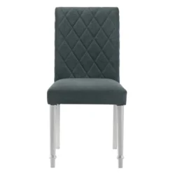 2pc Singger Writing Desk With Chair Gray - HOMES: Inside + Out -Baxton Studio Shop GUEST 5f378aee 41a2 44ad 95c0 ccbbe513ba21