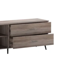 Flash Furniture Nelson 65" Mid Century Modern TV Stand For Up To 60" TV's With Adjustable Shelf And Storage Drawers -Baxton Studio Shop GUEST 6199de98 51e1 4794 85a3 9d65409f6ca3 1