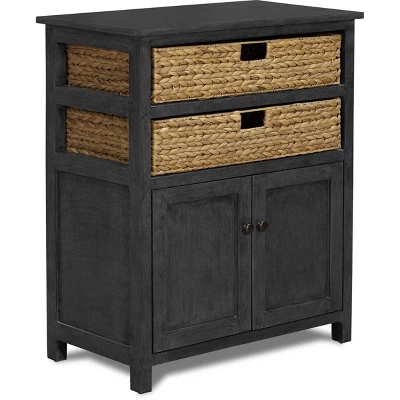 Elmhurst Cabinet Black And Weathered - ClickDecor 1 Elmhurst Cabinet Black And Weathered - ClickDecor