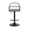 Edward Adjustable Metal Barstool - Armen Living