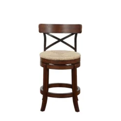 24" Myrtle Counter Height Barstool - Boraam -Baxton Studio Shop GUEST 61e6f8db f170 4d40 951b 217bf2595639