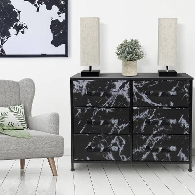 Sorbus Drawer Fabric Dresser For Bedroom Home Black 1 Sorbus Drawer Fabric Dresser For Bedroom Home Black