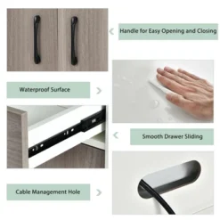 Costway 3-Door 71'' Kitchen Buffet Pantry Storage Cabinet W/Hutch Adjustable Shelf White 15 Costway 3-Door 71'' Kitchen Buffet Pantry Storage Cabinet W/Hutch Adjustable Shelf White -Baxton Studio Shop GUEST 6315706e 21f4 45ed adba b47b559756a6