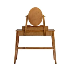 Lorna Vanity Set Walnut - Linon -Baxton Studio Shop GUEST 63b9facf c25b 4cf2 9f96 309221ffb964