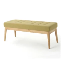 Saxon Upholstered Bench - Christopher Knight Home -Baxton Studio Shop GUEST 64974723 e56c 4eaf a4ed 1f2319e6c7c2