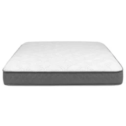 Dreamfoam Bedding Unwind 7.5 Inch Thick Memory Foam Comforting And Supportive Innerspring Hybrid Sleeping Mattress, Twin-Sized Bed