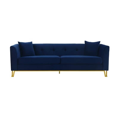 90" Everest Fabric Upholstered Sofa - Armen Living 8 90" Everest Fabric Upholstered Sofa - Armen Living - Image 8