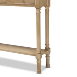 3 Drawer Calvin Wood Entryway Console Table - Baxton Studio -Baxton Studio Shop GUEST 65cfa36e 4d79 4b25 b96f 861b4ba6e59d