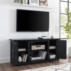 Camden Low Profile TV Stand For TVs Up To 60" - Crosley -Baxton Studio Shop GUEST 65db1ee4 ef2d 4bce 8373 17b57cce27aa