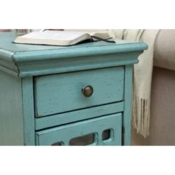 Enson 1 Drawer 1 Door Chairside Cabinet - Treasure Trove Accents -Baxton Studio Shop GUEST 66b23111 366c 4b5b a6dc 5b037c5af964