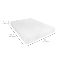 Best Choice Products 10in Dual Layered Memory Foam Mattress W/ CertiPUR-US Certified Foam 12 Best Choice Products 10in Dual Layered Memory Foam Mattress W/ CertiPUR-US Certified Foam -Baxton Studio Shop GUEST 6777d1c9 2d62 41e1 bc7e 1875e01a8886