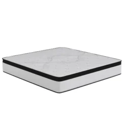 Merrick Lane 12 Inch Extra Firm Hybrid Pocket Spring & CertiPUR-US Certified Foam Mattress In A Box -Baxton Studio Shop GUEST 683d106c c01d 4439 aa16 7ee01b05953e 2