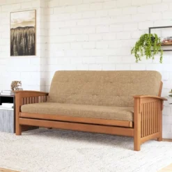 Full 8" Braga Pocket Spring Coil Polyester Linen Futon Mattress - Signature Sleep -Baxton Studio Shop GUEST 68d6bcd8 dc8f 4f1e 82b2 5bef66b06e79