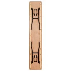 Flash Furniture 8-Foot Rectangular Wood Folding Training / Seminar Table With Smooth Clear Coated Finished Top 14 Flash Furniture 8-Foot Rectangular Wood Folding Training / Seminar Table With Smooth Clear Coated Finished Top -Baxton Studio Shop GUEST 68d83534 0451 47e7 85fa 99c393562022